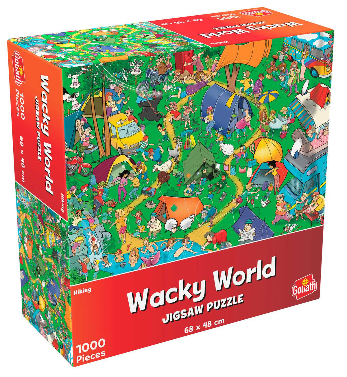 Wacky World Hiking 1000 Pcs