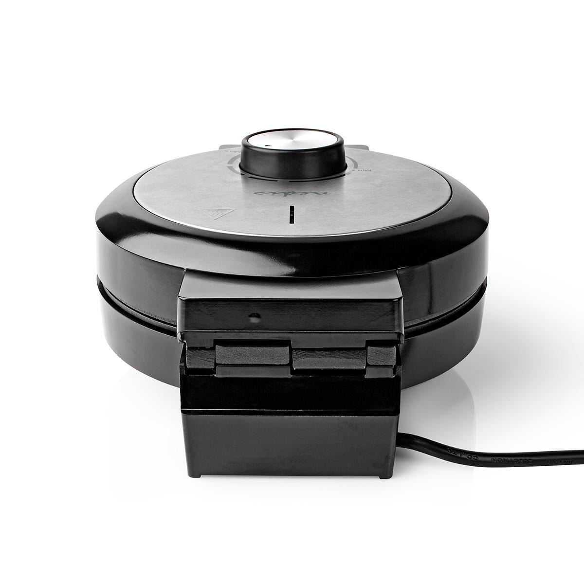 Waffle Iron | 5 Heart shaped waffles | 19 cm | 1000 W | Automatic temperature control | Aluminum / Plastic