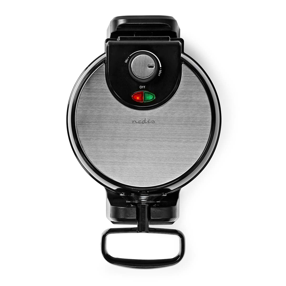 Waffle Iron | Belgian Waffles | 17 cm | 1000 W | Automatic temperature control | ABS / Stainless steel