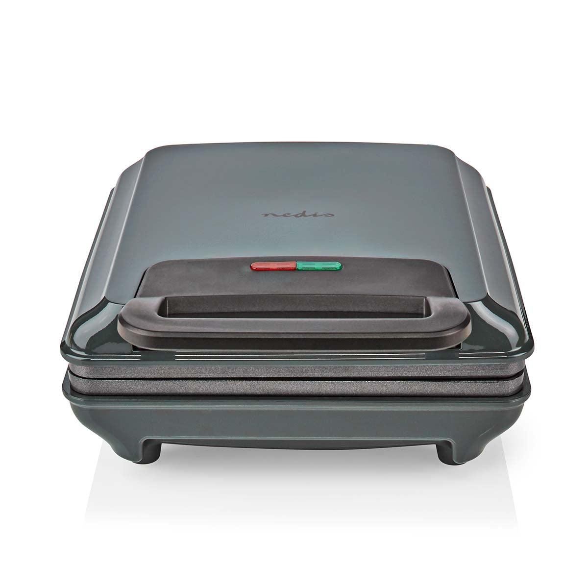 Waffle Iron | Belgian Waffles | 22 x 12.5 cm | 1200 W | Automatic temperature control | ABS / Aluminium