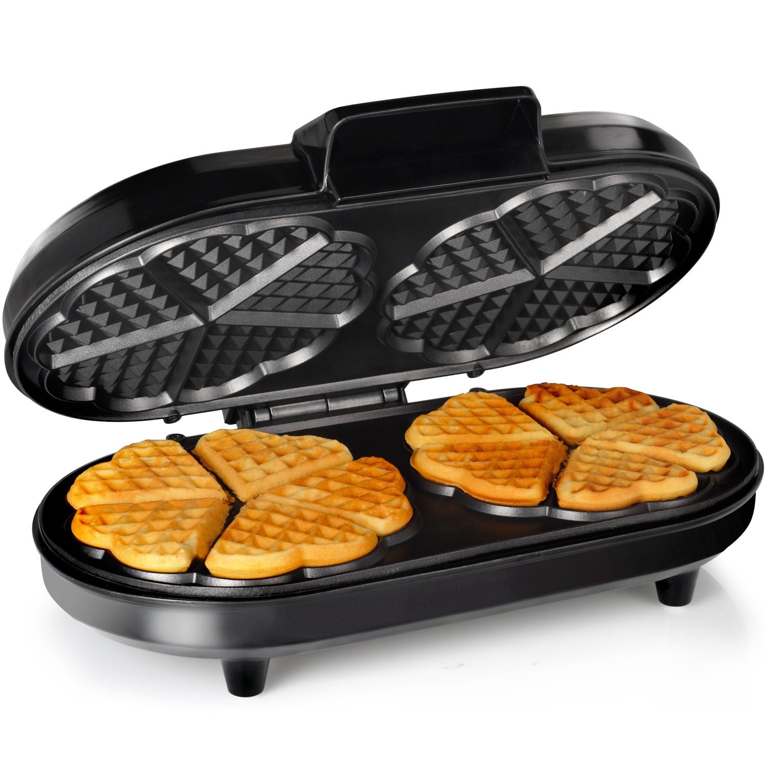 Waffle Iron Double 1200W WF-2120 Adjustable Thermostat