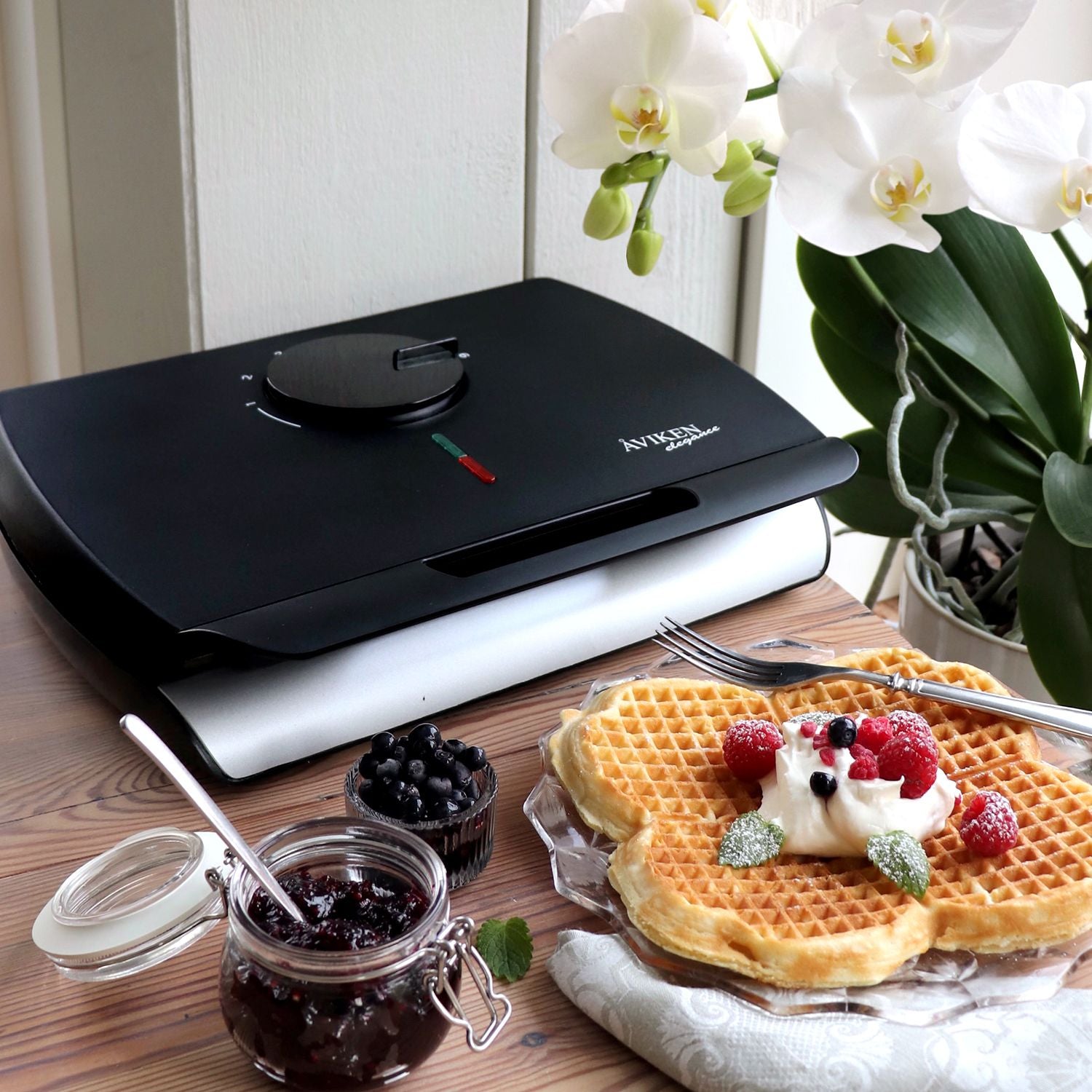 Waffle iron Double Elegance 910