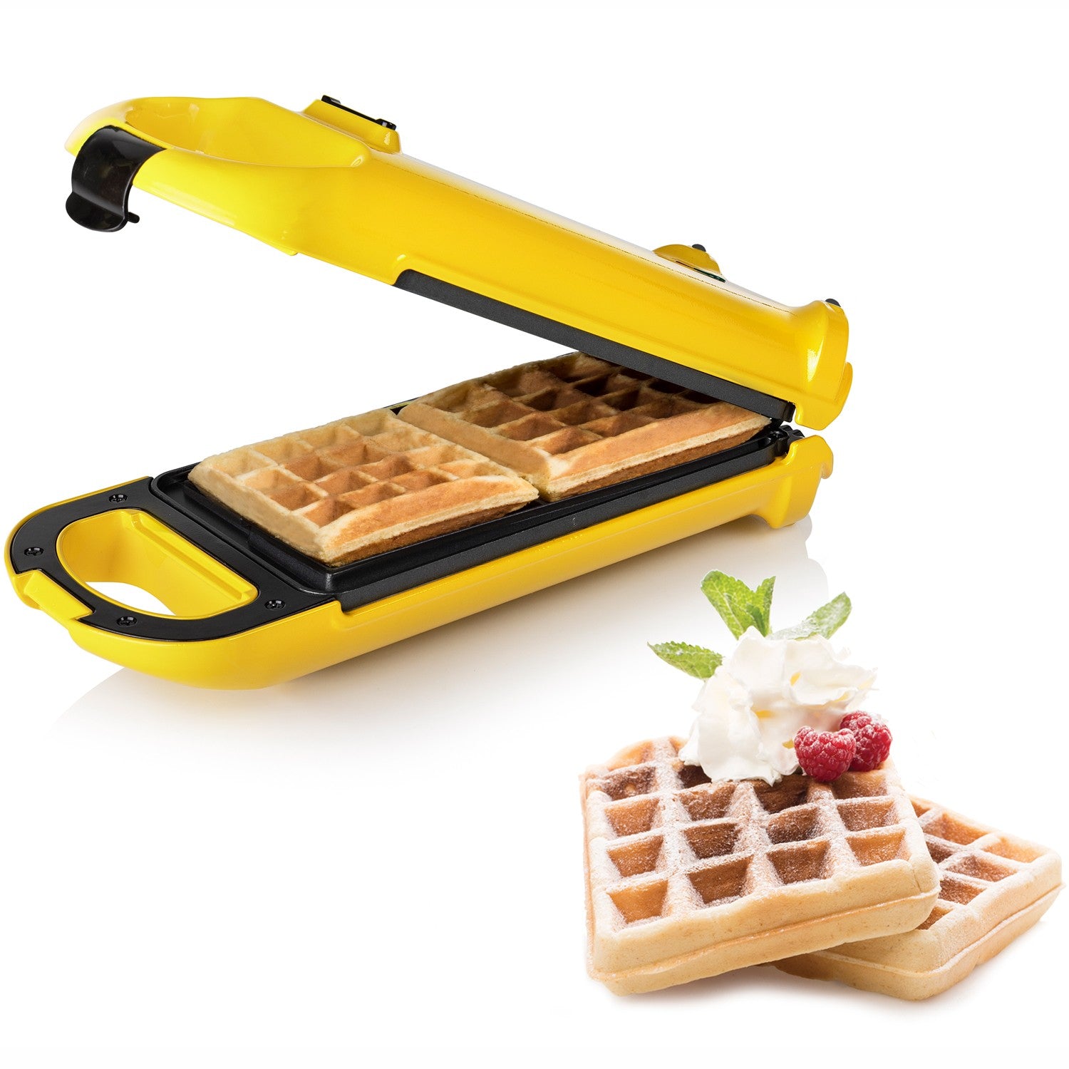 Waffle iron with Flip 132406 Rotatable for best results
