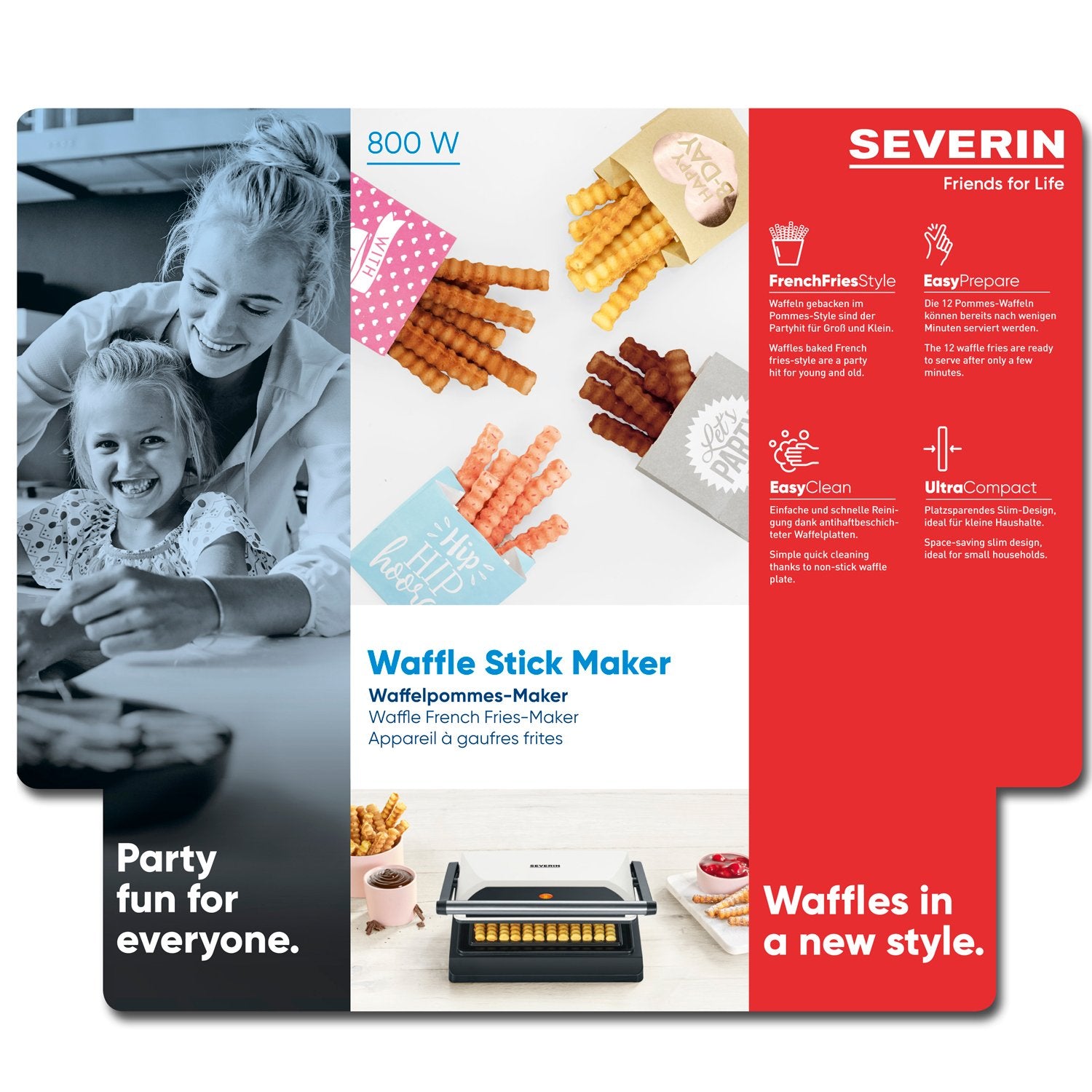 Waffles ALA French fries WA2114