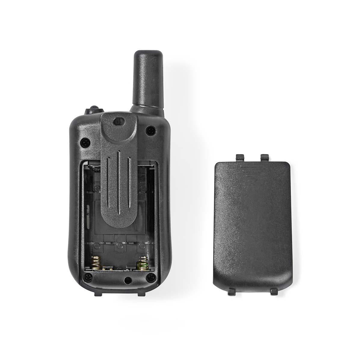 Walkie Talkie Set | 2 handsets | Up to 5 km | Frequency channels: 8 | PTT / VOX | Up to 2.5 hours | Black