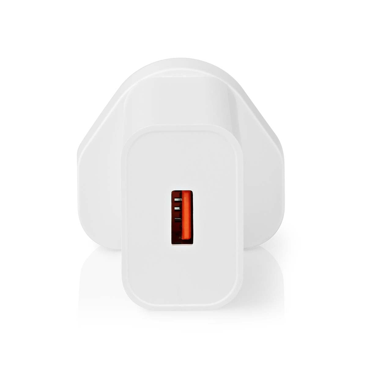 Wall Charger | 18 W| Fast charging function | 3.0 A| Number of outputs: 1 | USB-A | Automatic selection of Voltage
