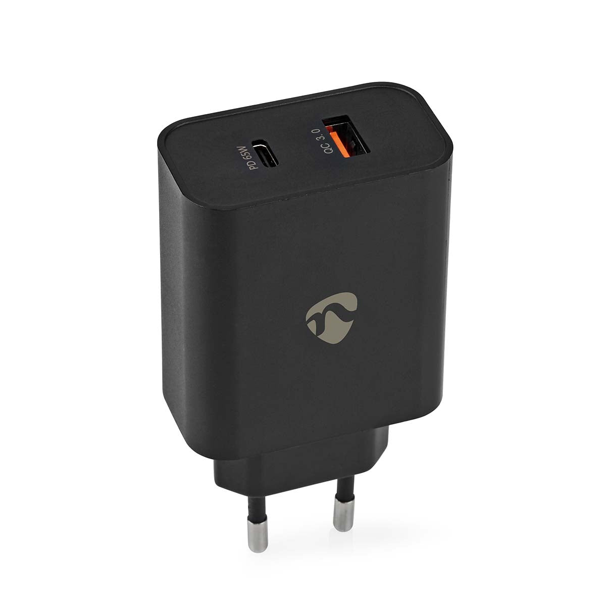 Wall Charger | 65 W| Fast charging function | 2.0 / 2.25 A / 3.25 A A | Number of outputs: 2 | USB-A / USB-C™ | Automatic selection of Voltage