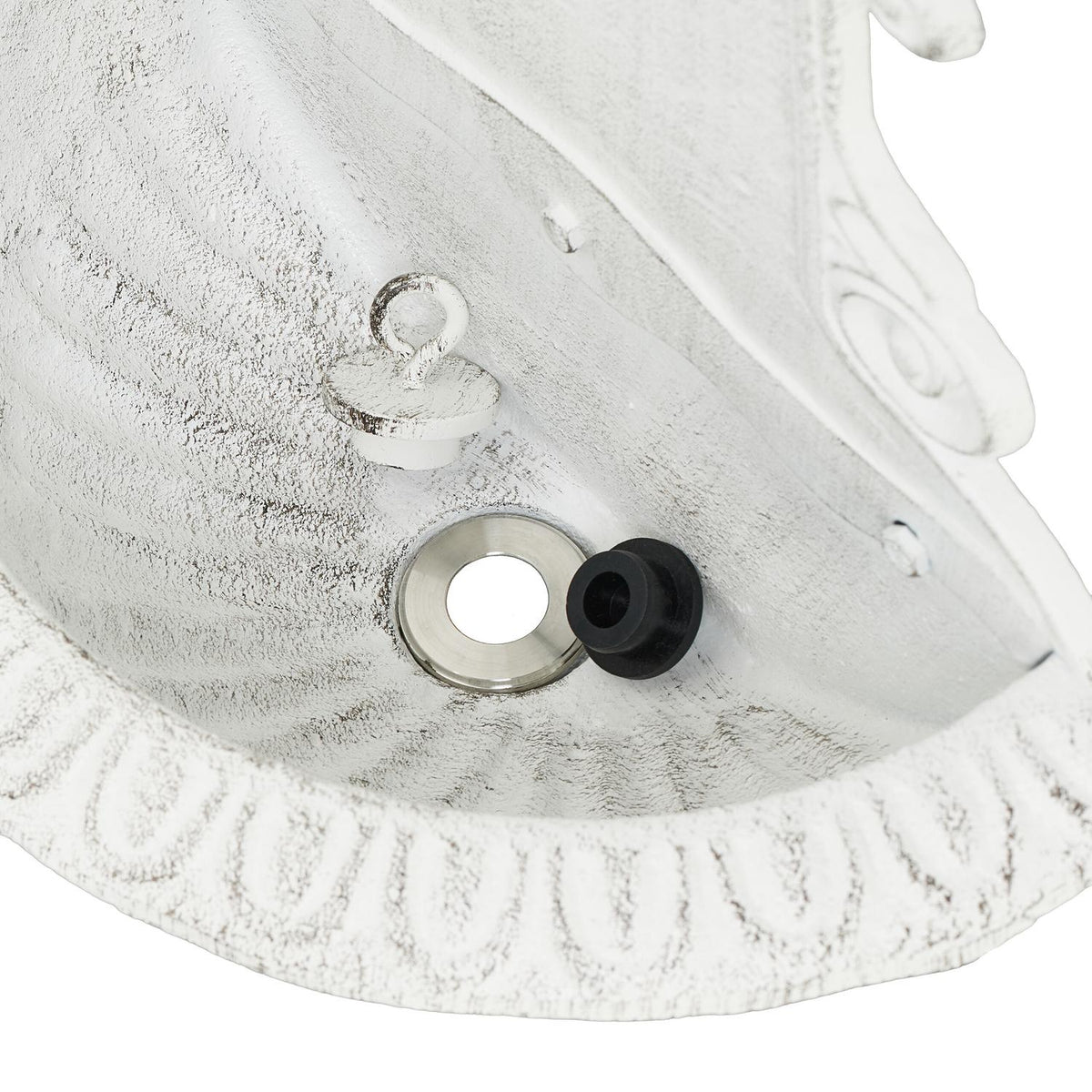 Wall-Mounted Cast Iron Garden Fountain with Tap