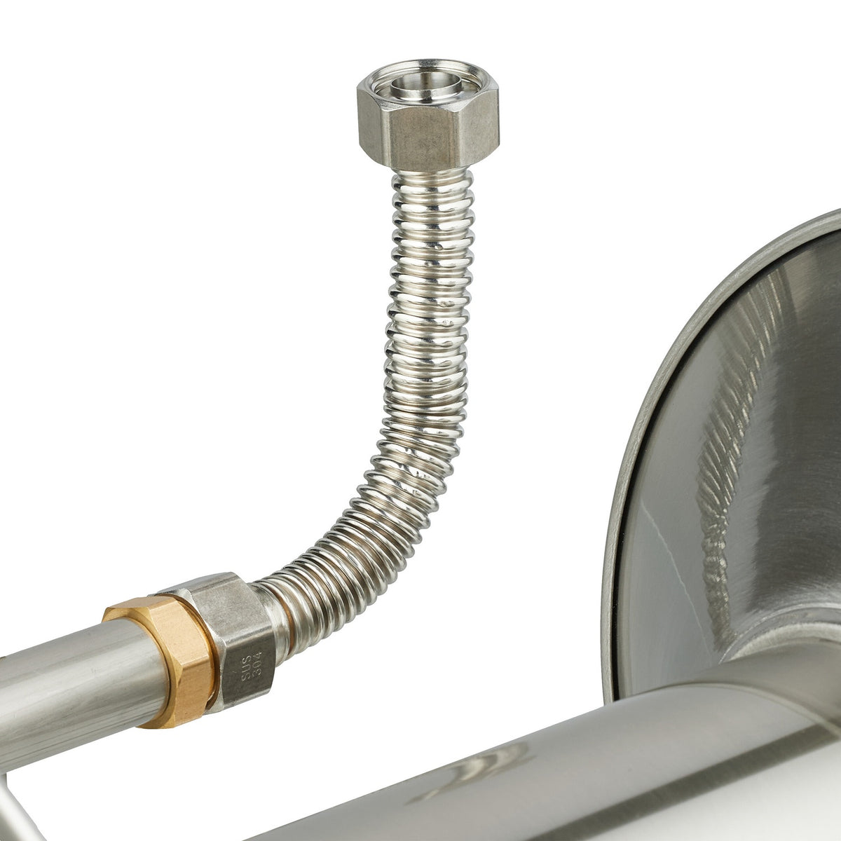 Wall-Mounted Garden Hose Reel with Crank Handle