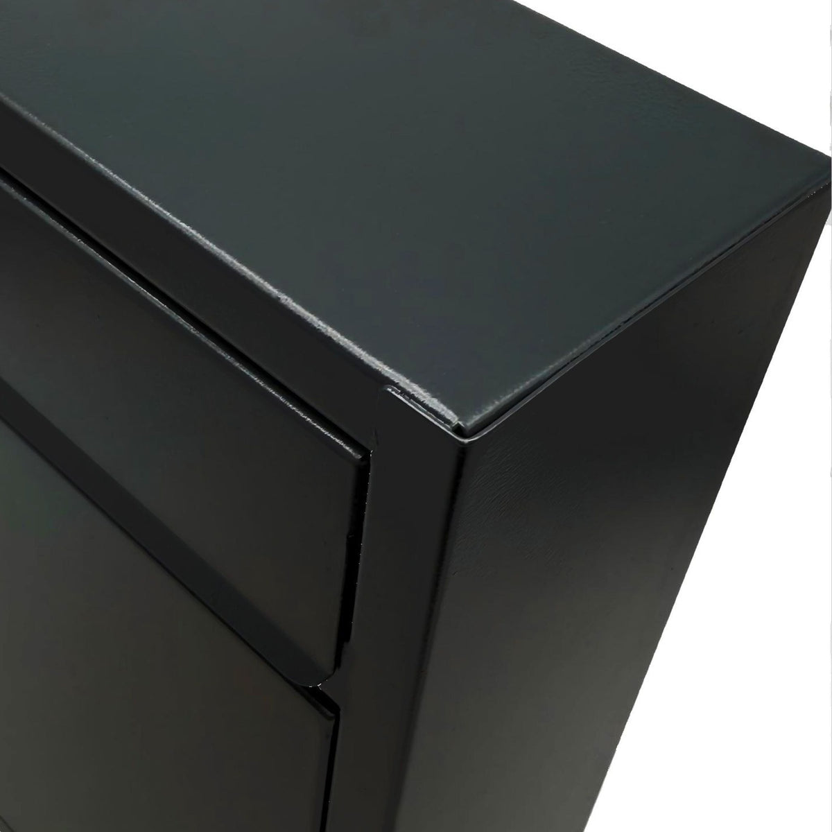 Wall-Mounted Horizontal Mailbox with Lock & Nameplate