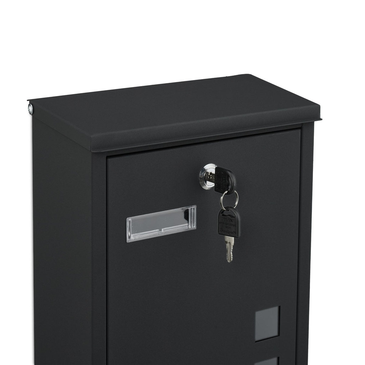 Wall-Mounted Letterbox with Viewing Windows