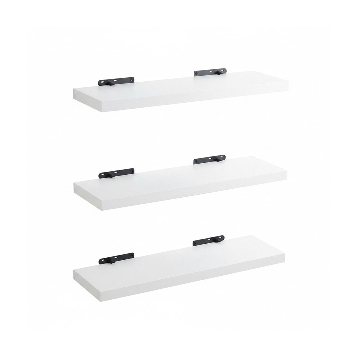 Wall Shelves, Set Of 3 Hanging Shelves For Decor