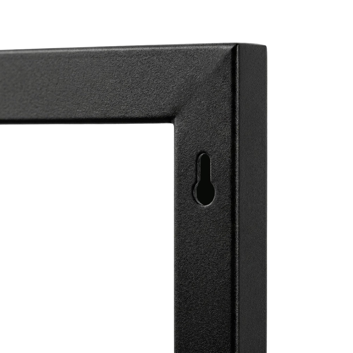 Wall Shelves Set of 3 – Floating MDF with Metal Frame