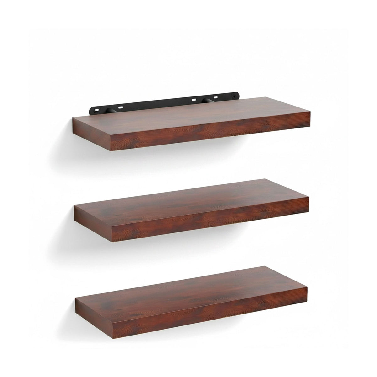 Wall Shelves, Set of 3 Hanging Display Shelves