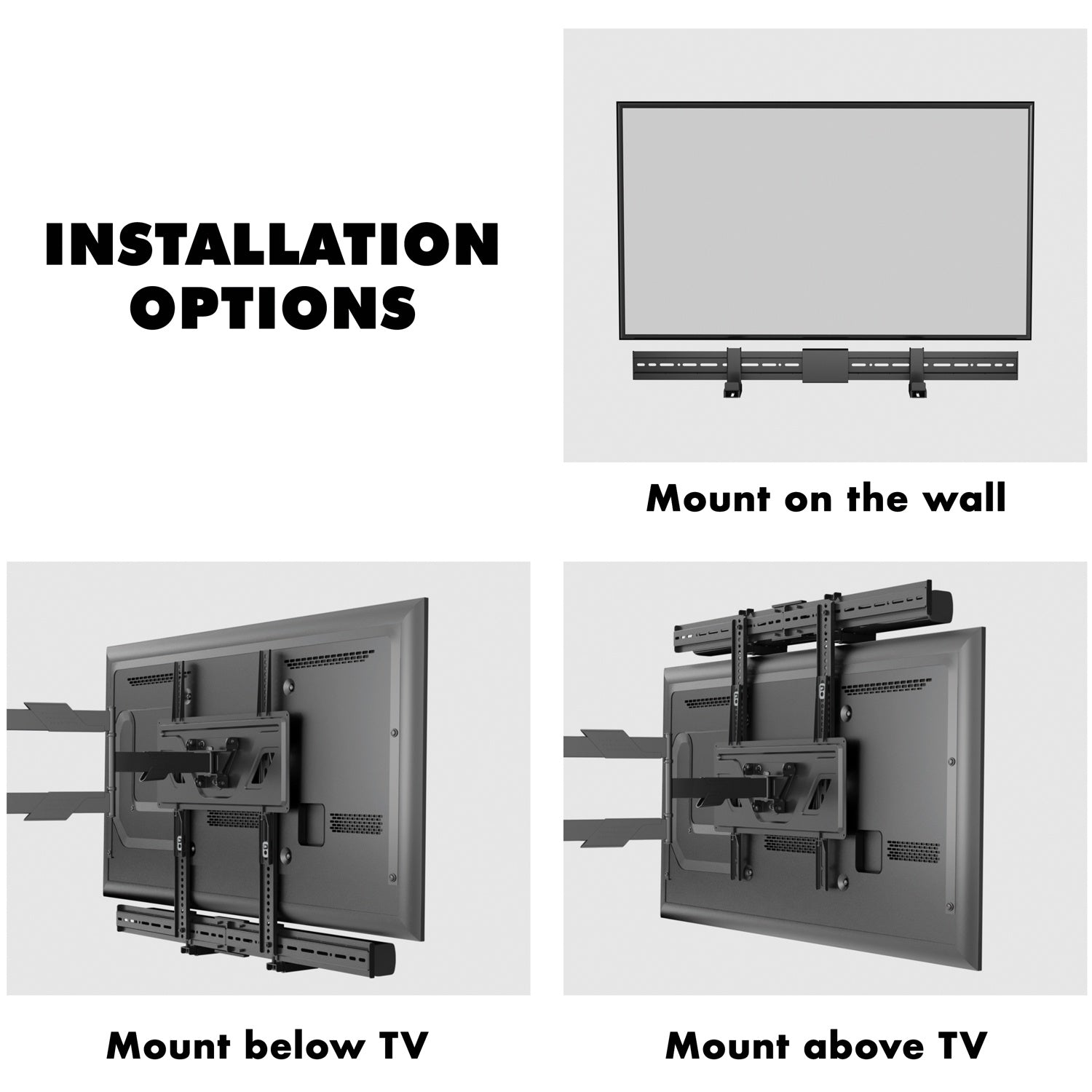 Wall/VESA mount for sound bar