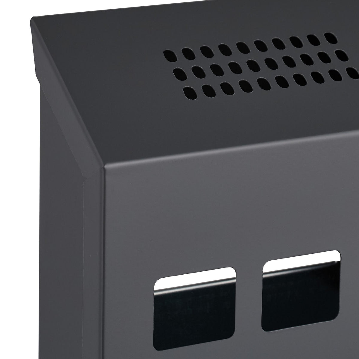 Wall ashtray in anthracite
