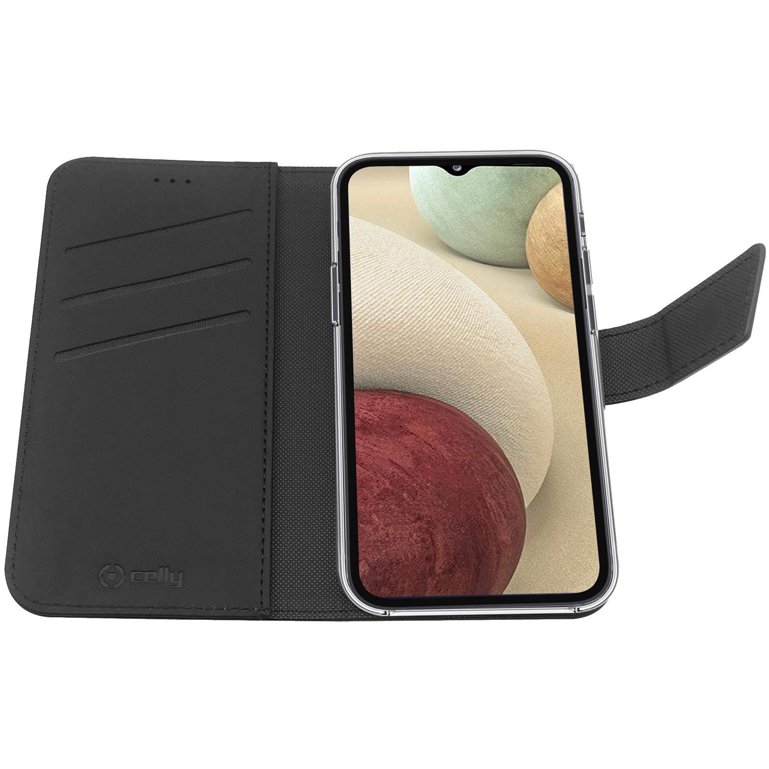 Wallet Case Galaxy A12 Black