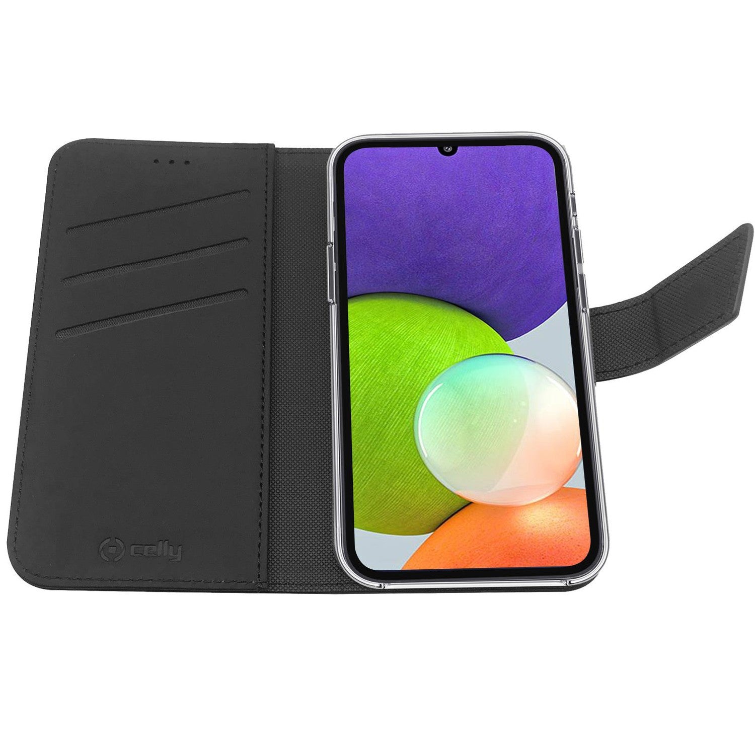 Wallet Case Galaxy A22 4G Black
