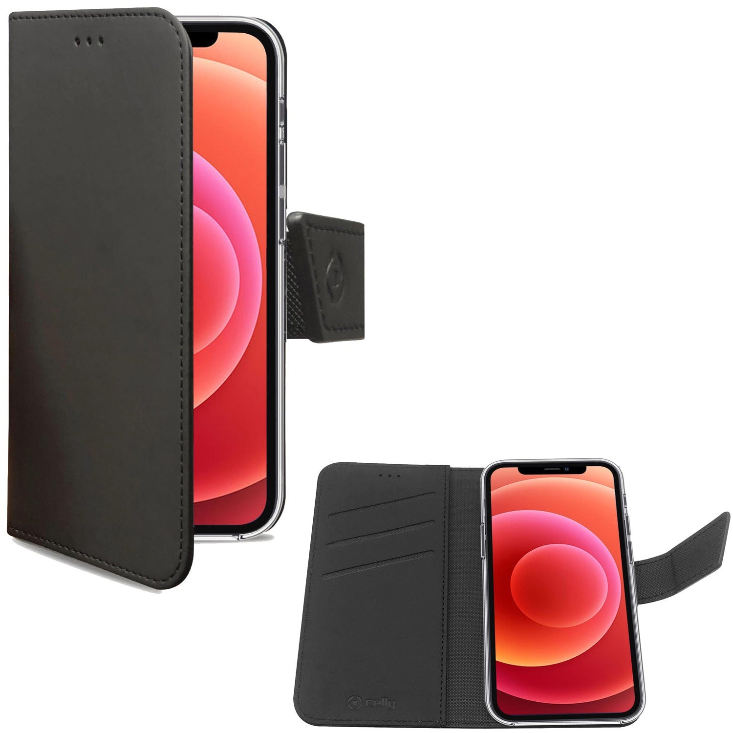 Wallet Case iPhone 12 / 12 Pro Black