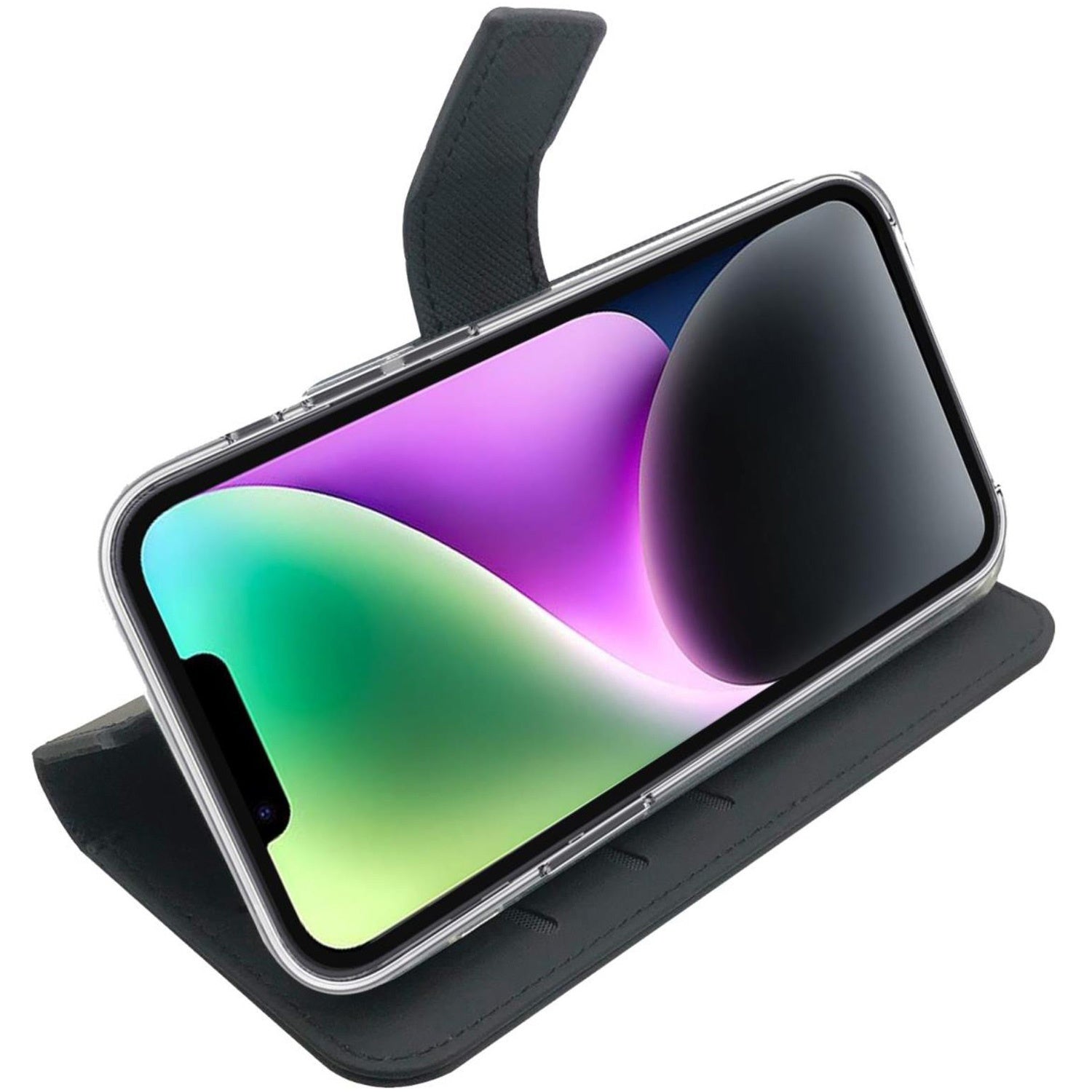 Wallet Case iPhone 14 Black