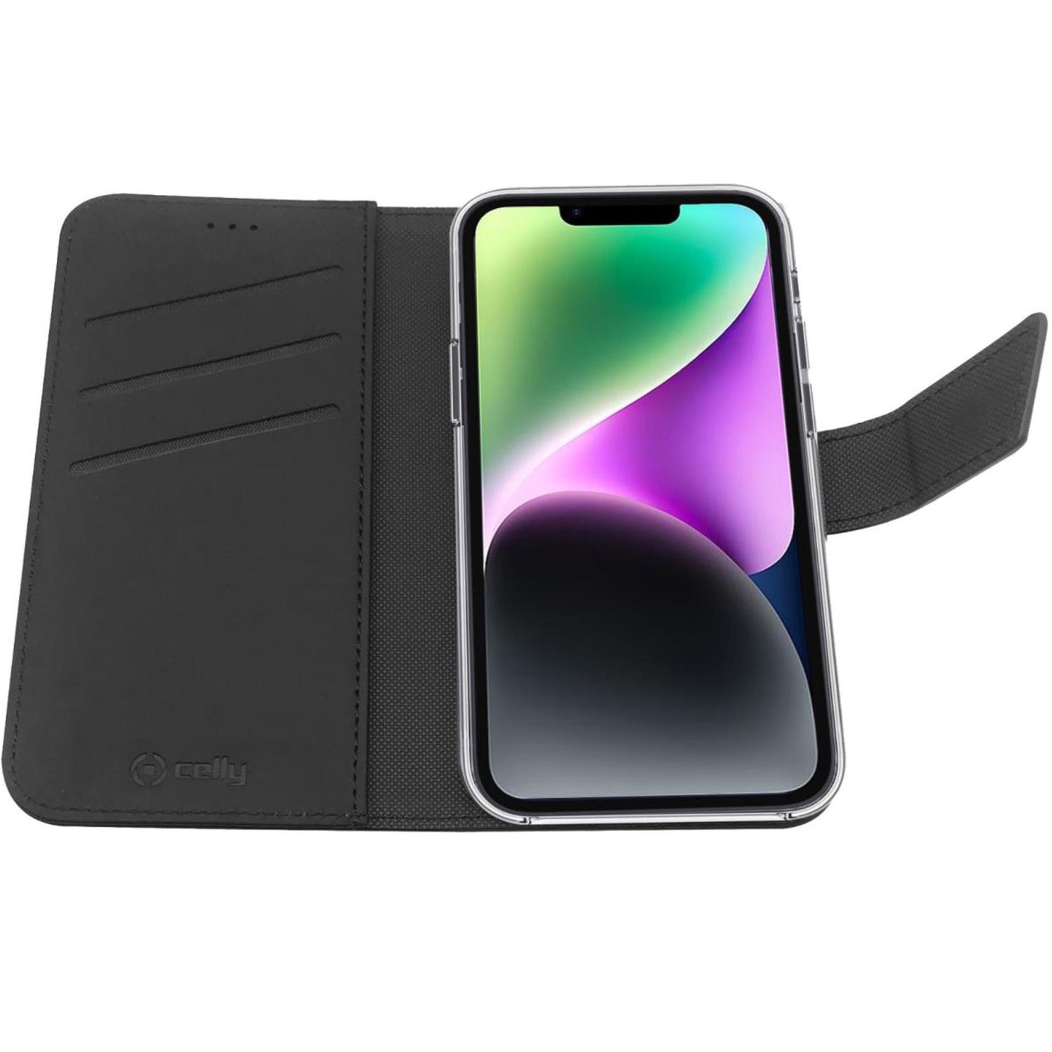 Wallet Case iPhone 14 Black