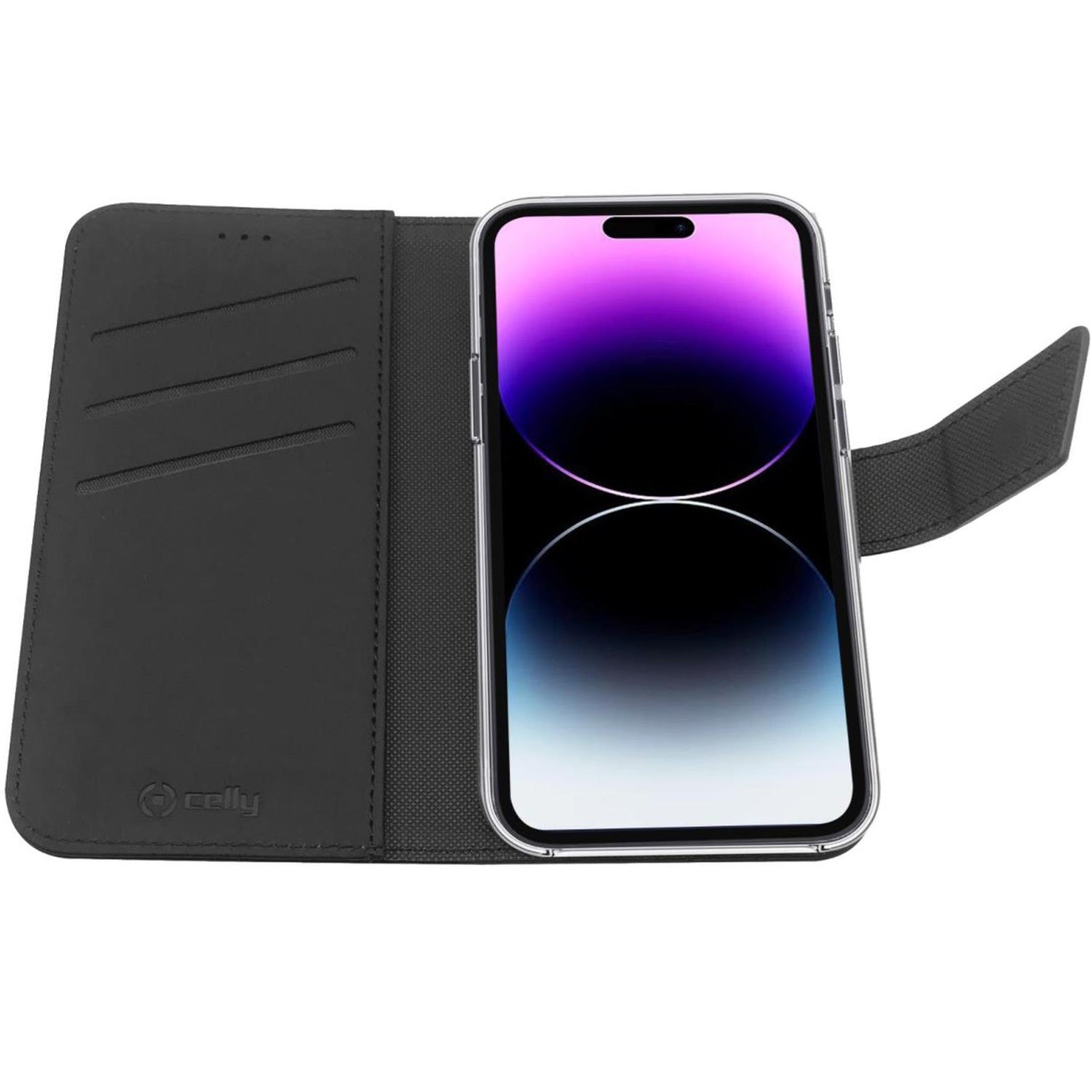 Wallet Case iPhone 14 Pro Max Black