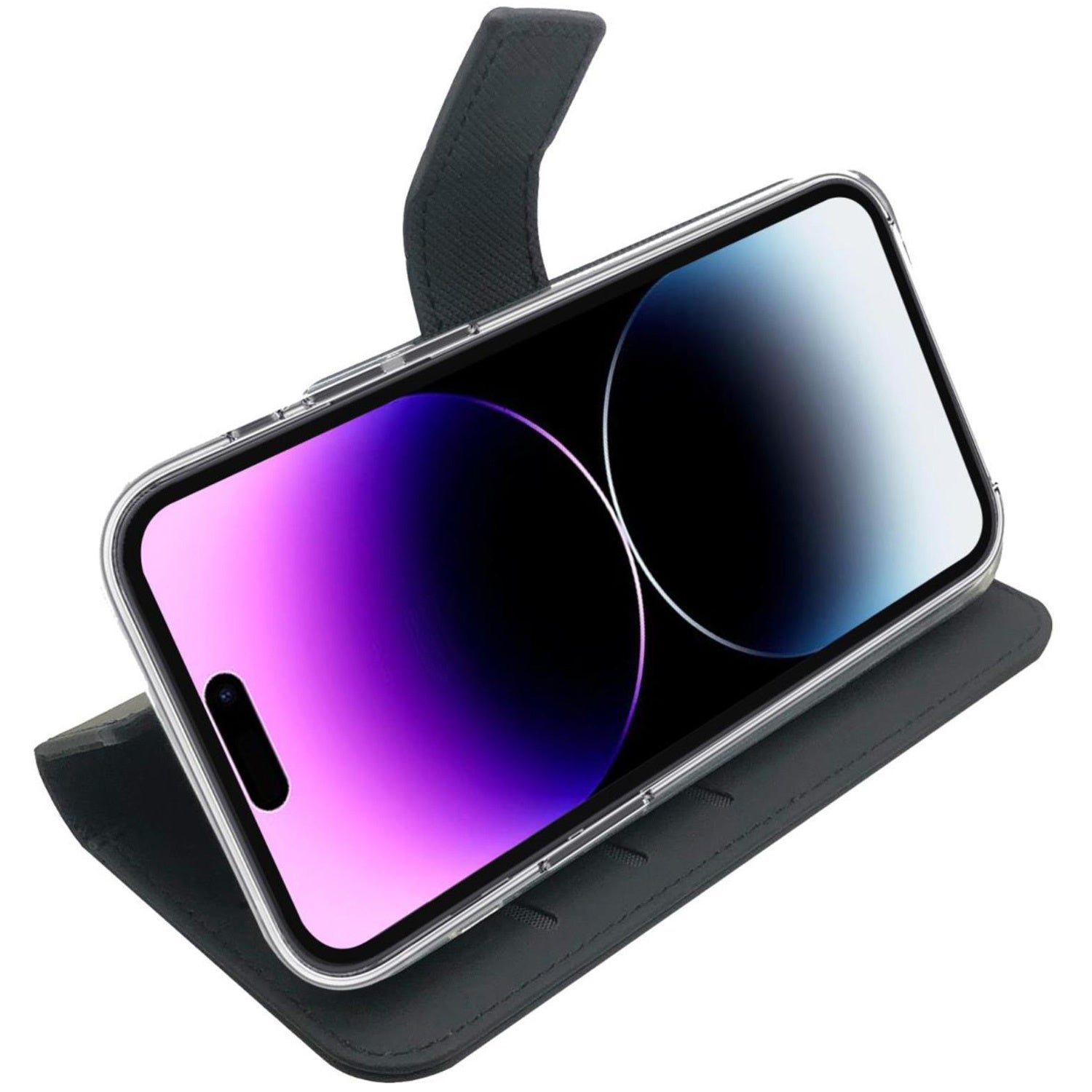 Wallet Case iPhone 14 Pro Max Black