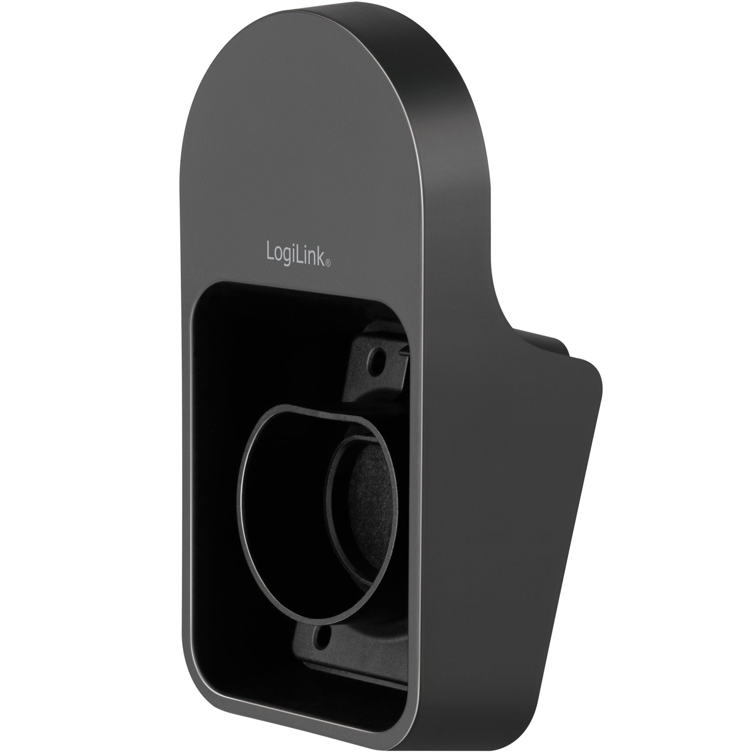 Wall holder for cable and Type 2 connector