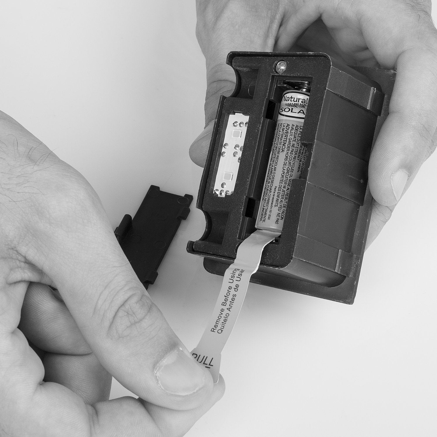 Wall lamp Solar cell with twilight sensor