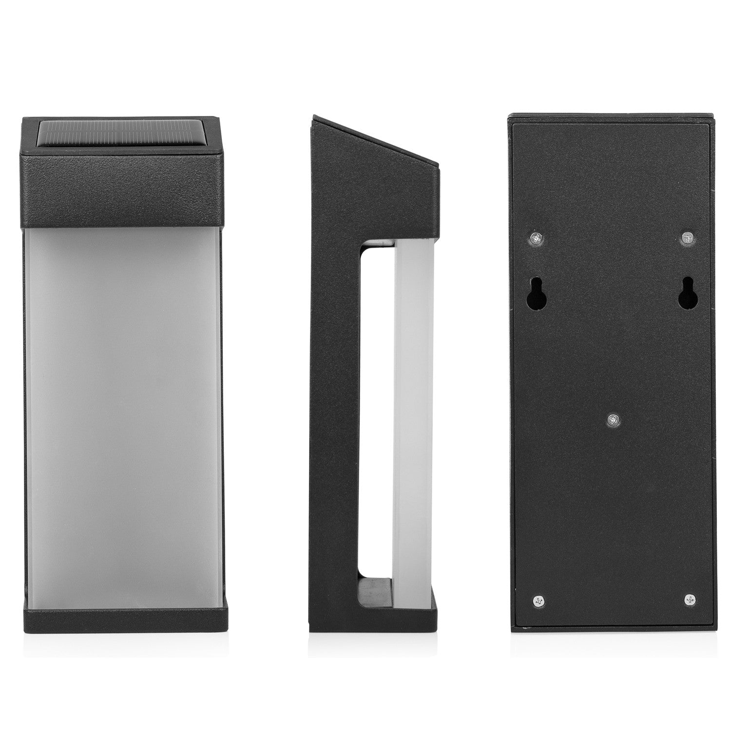 Wall lamp Solar cell with twilight sensor