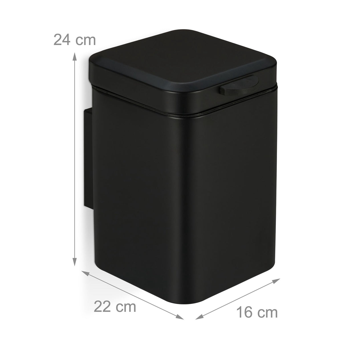 Wall-mounted bathroom container 3 liters
