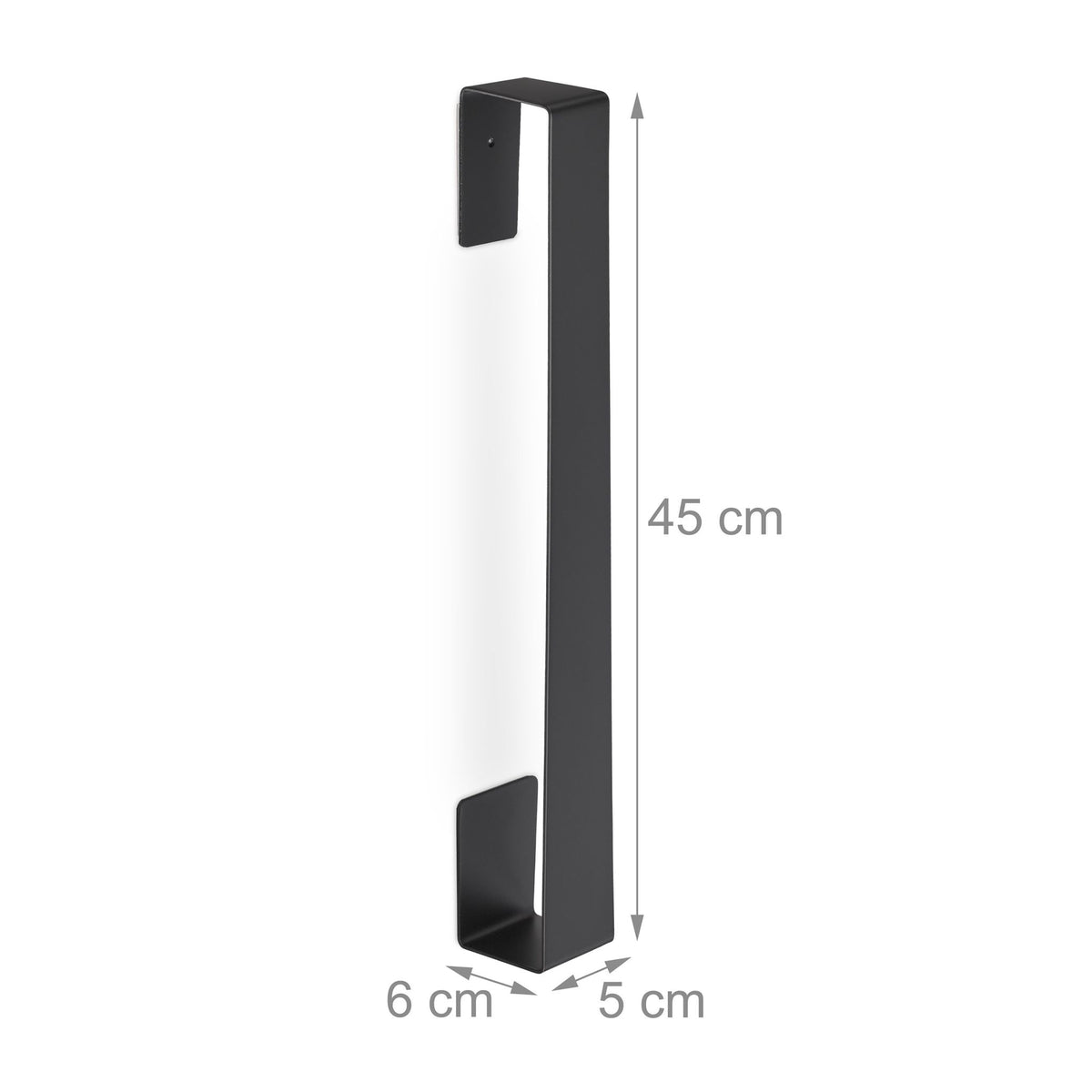 Wall-mounted towel rail