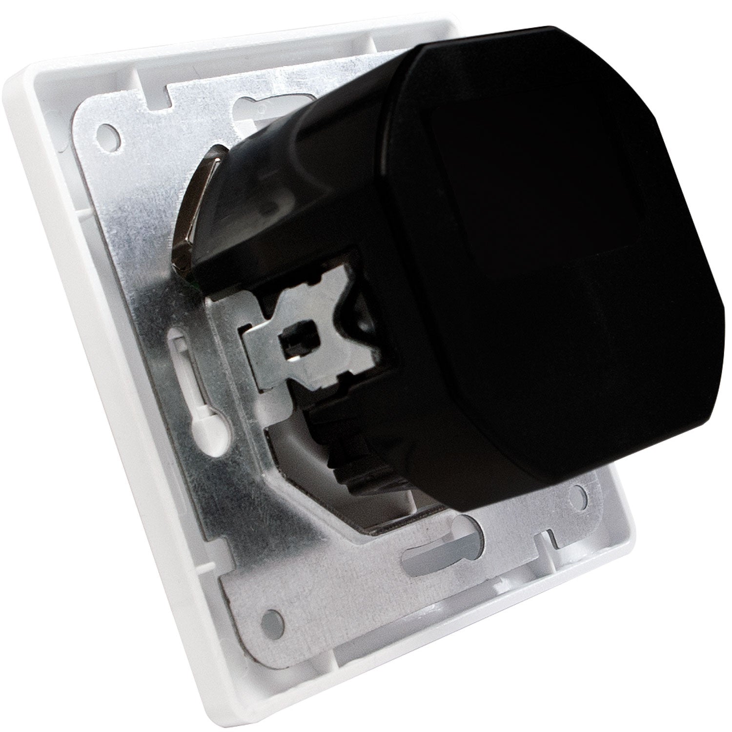 Wall outlet 230V with 2xUSB 2.1A