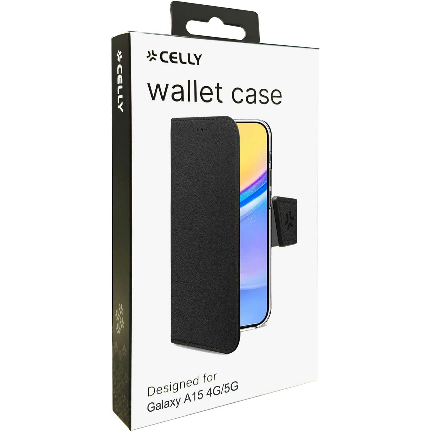 Wally Wallet Case Galaxy A15 4G / A15 5G Black