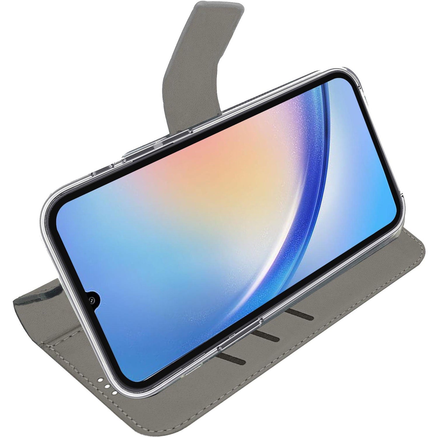 Wally Wallet Case Galaxy A35 5G Black