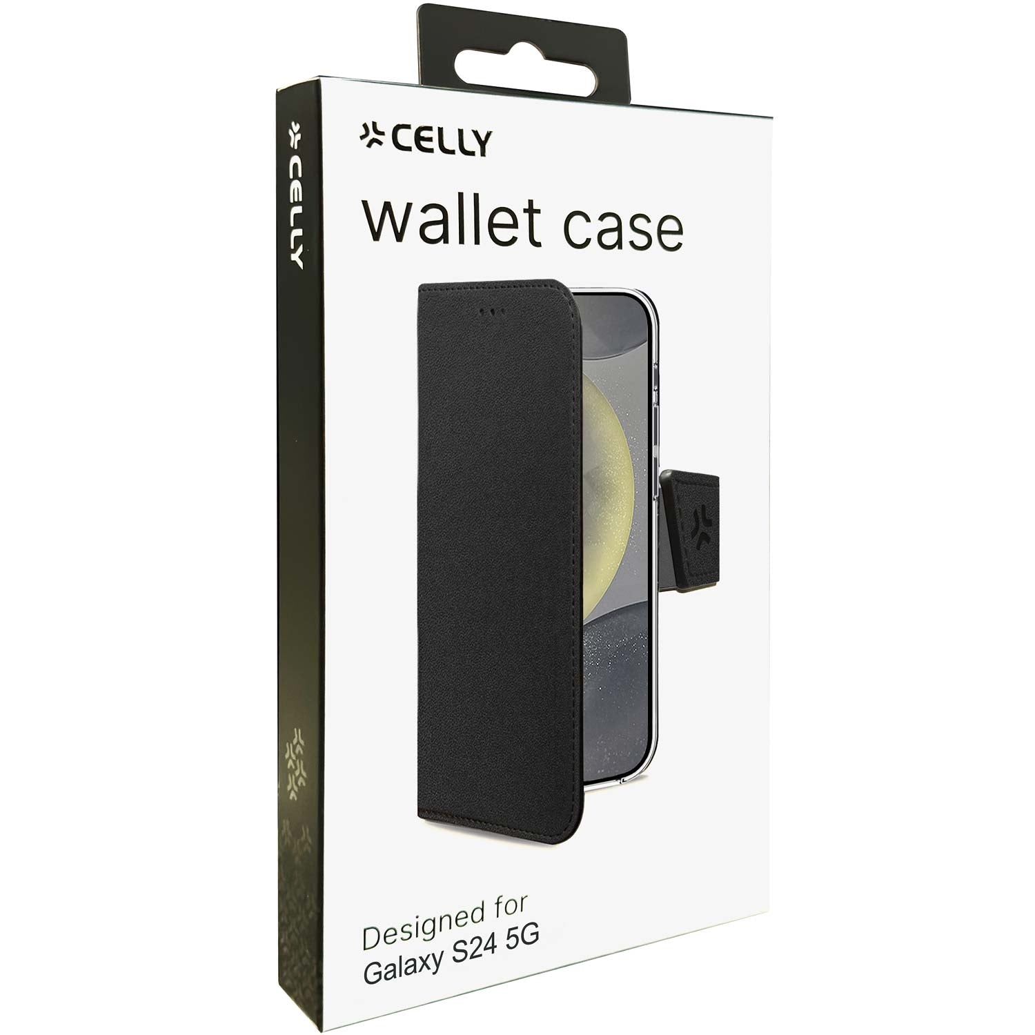 Wally Wallet Case Galaxy S24 5G Black