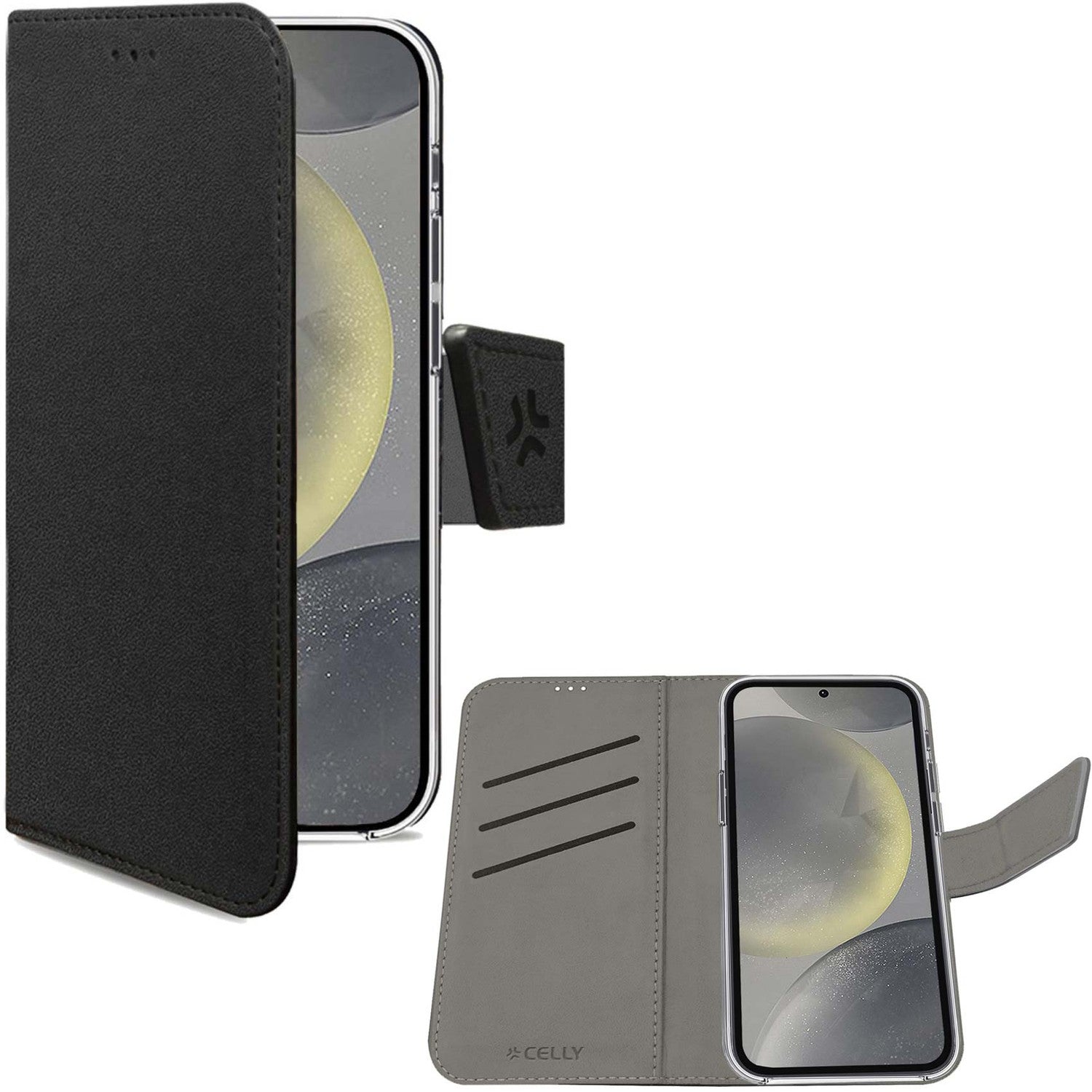 Wally Wallet Case Galaxy S24 5G Black
