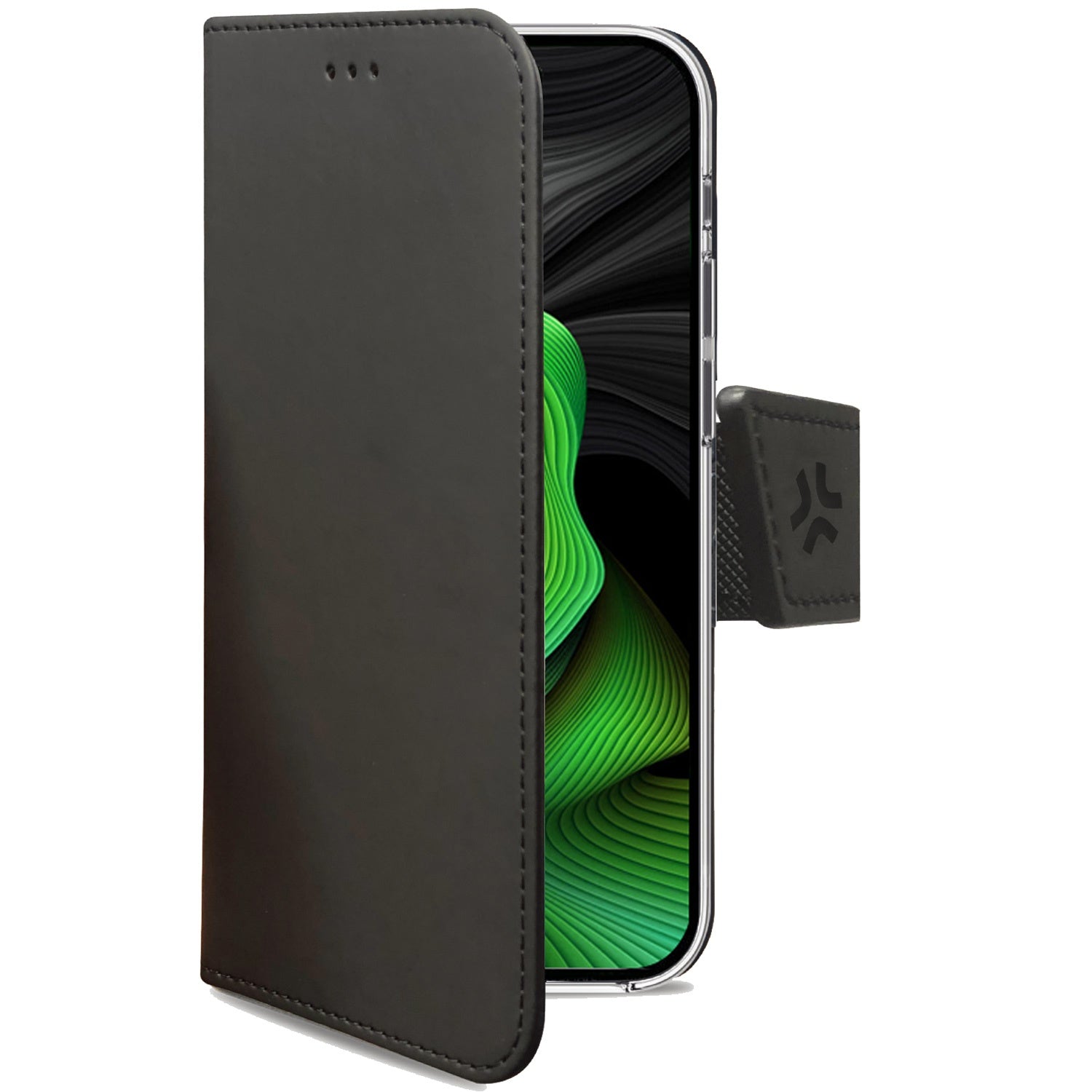 Wally Wallet Case iPhone 15 Pro Black