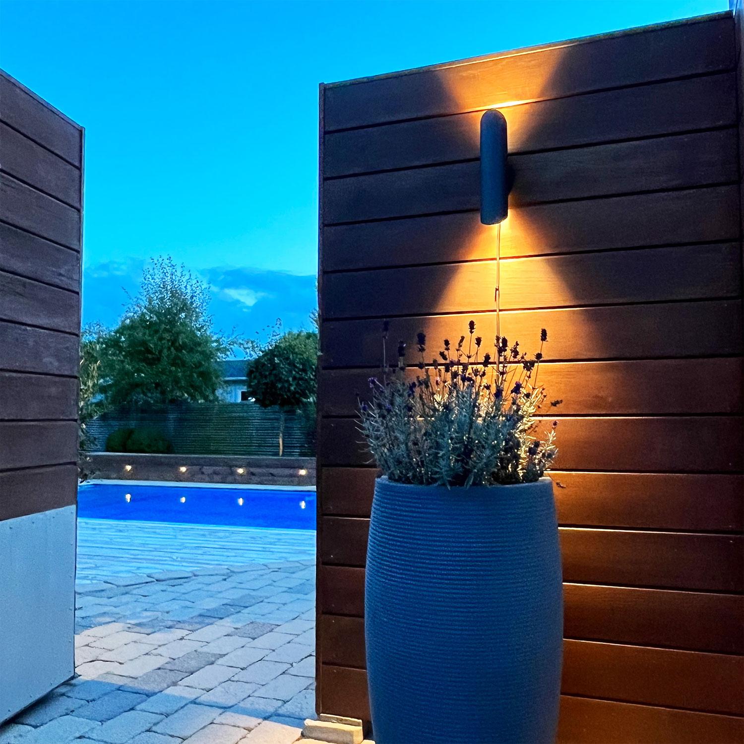 Wally Wall lamp Up/Down 2 x5W 2x350lm 3000K