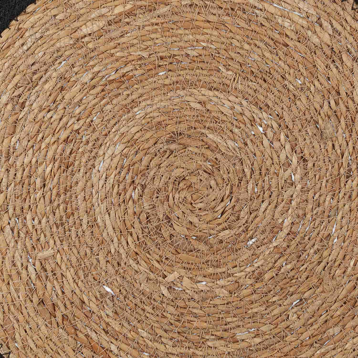 Water Hyacinth Placemats, Set of 6, Round Design