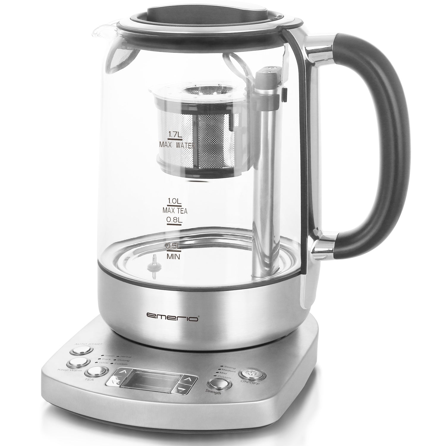 Water/Tea maker 1.7l Glass Temp. WK-122248