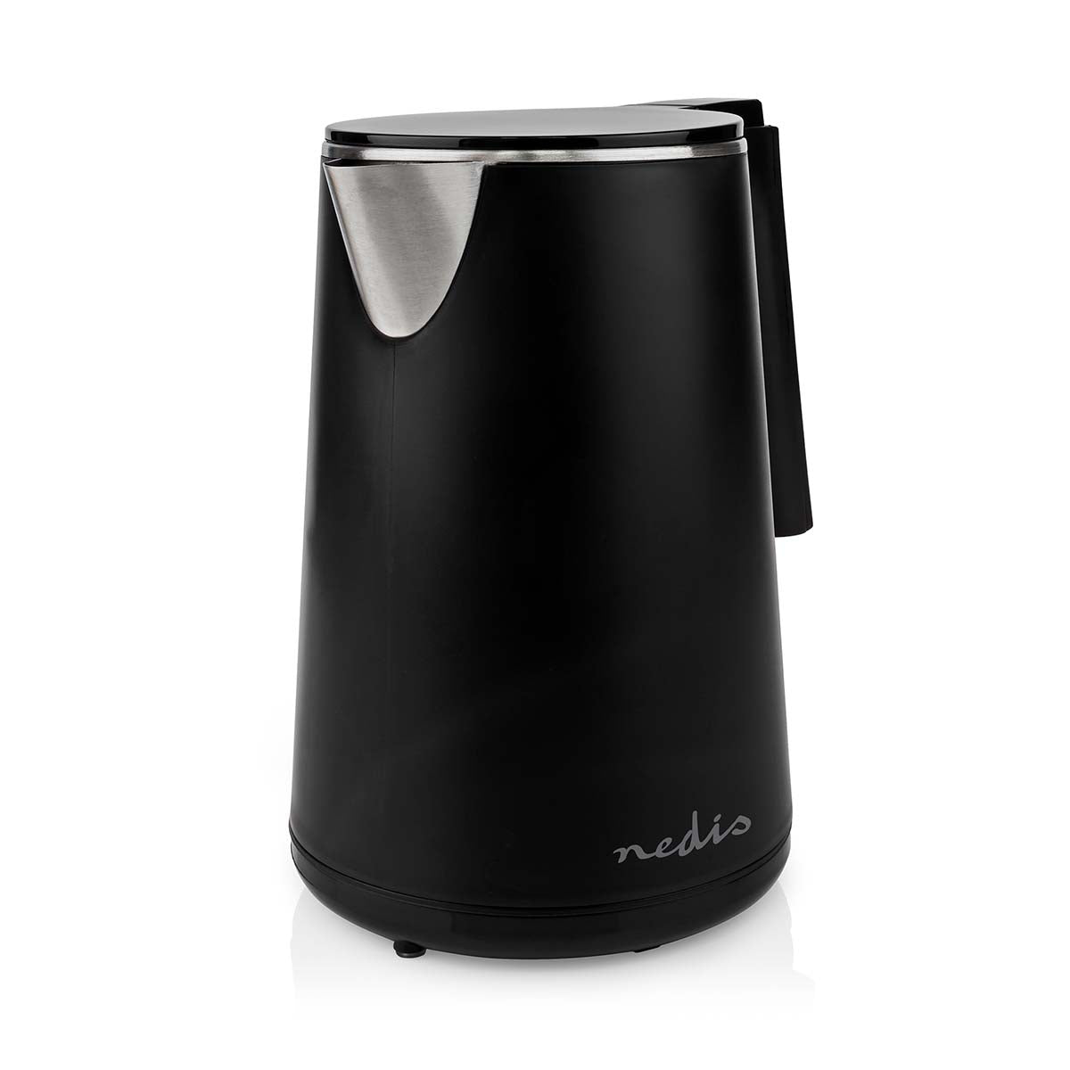 Water boiler | 1.0 l | Plastic | Black | Rotatable 360 degrees | Concealed heating element | Strix® Control | Boil-dry function