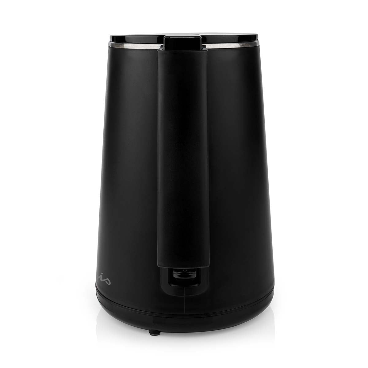 Water boiler | 1.0 l | Plastic | Black | Rotatable 360 degrees | Concealed heating element | Strix® Control | Boil-dry function