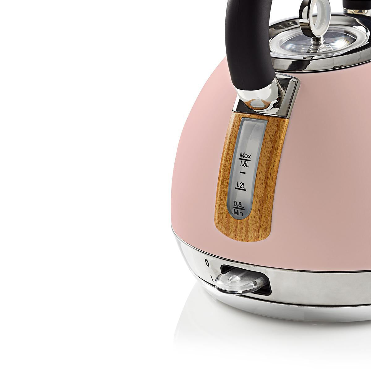 Water boiler | 1.8 l | Soft-Touch | Pink | Rotatable 360 degrees | Concealed heating element | Strix® Control | Boil-dry function