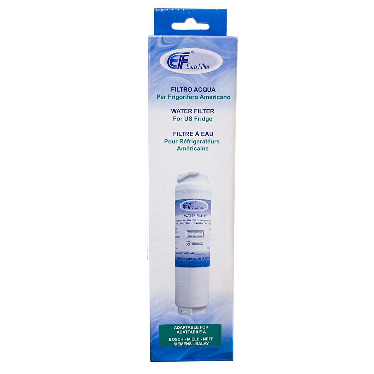 Water filter cartridge for refrigerator