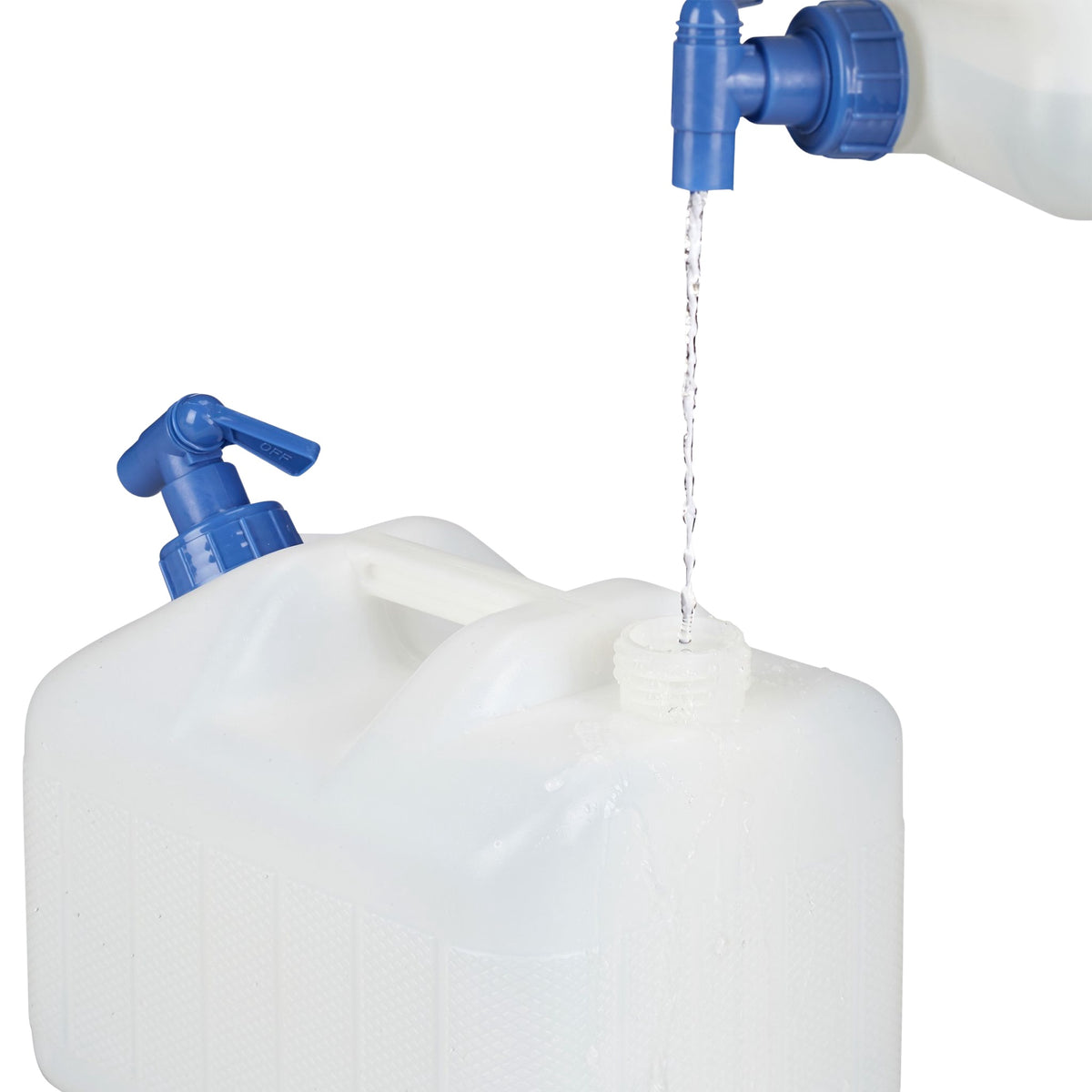 Water jug with faucet