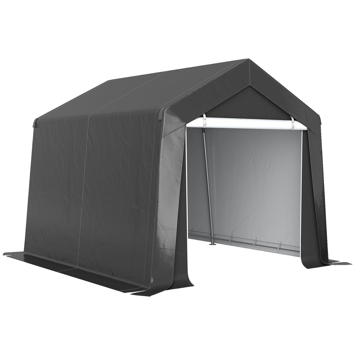 Waterproof Carport Tent 3x3 m with Roll-Up Door, Ventilation