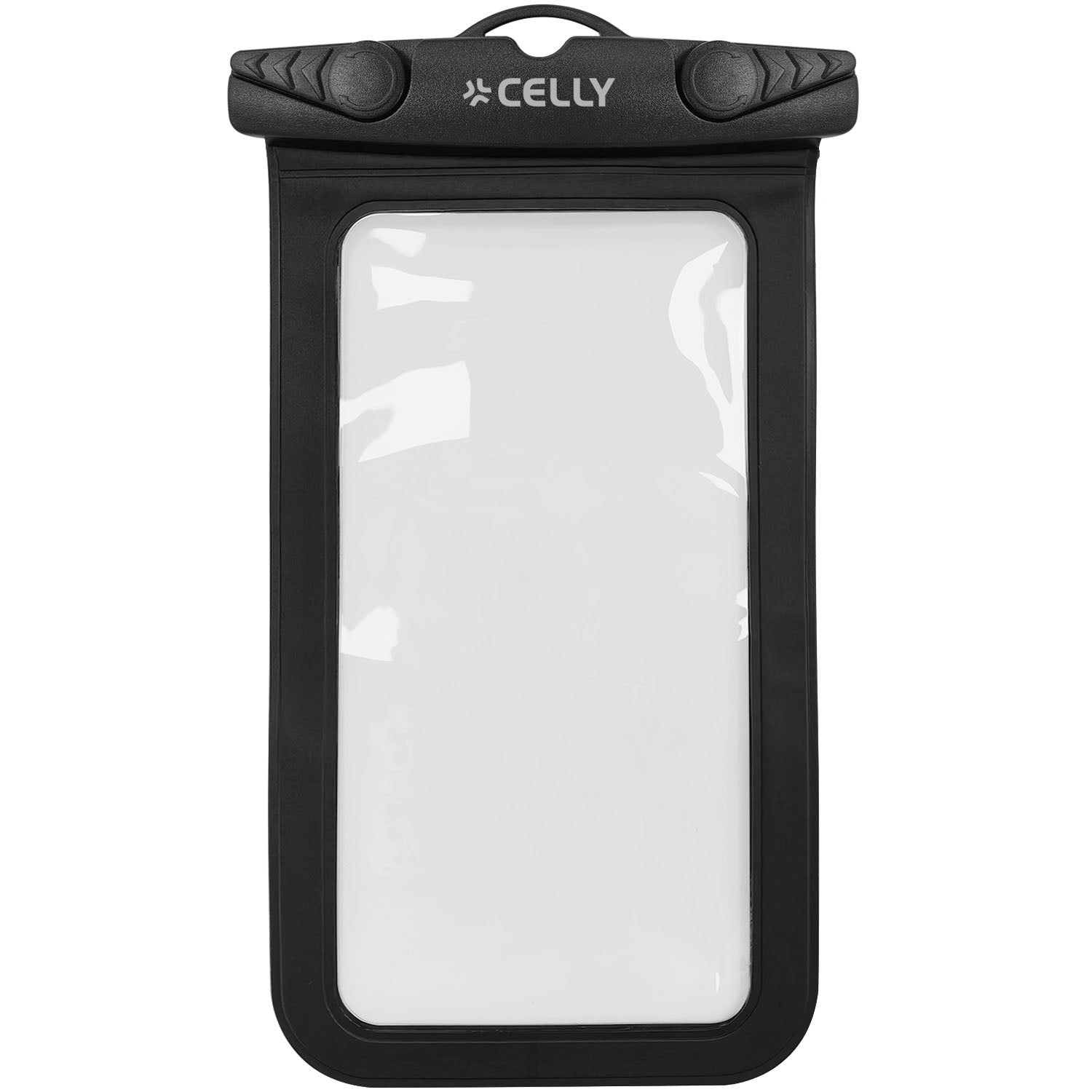 Waterproof Phone Pouch, IPX8, Fits Up To 7 Inch, Black