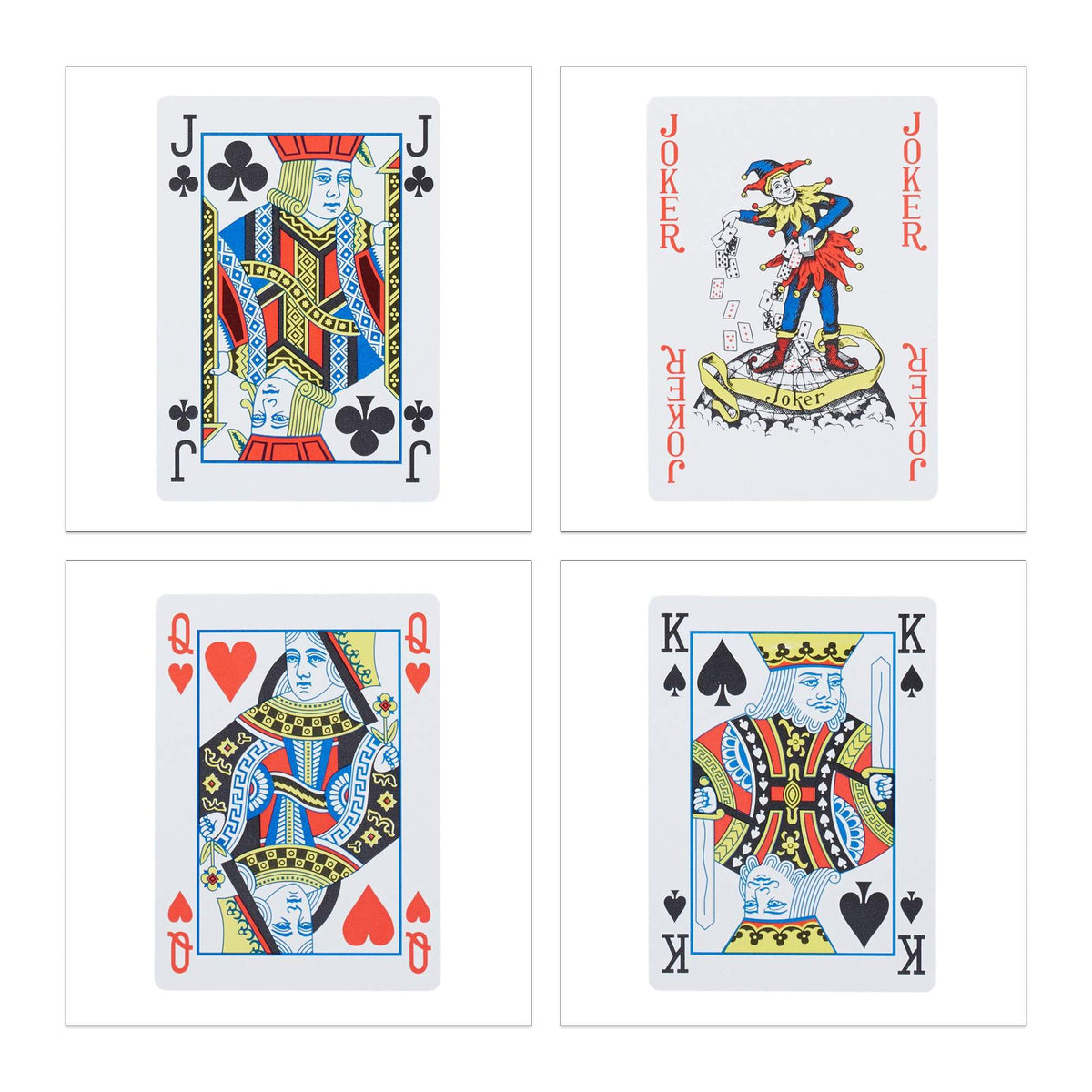Waterproof plastic poker cards