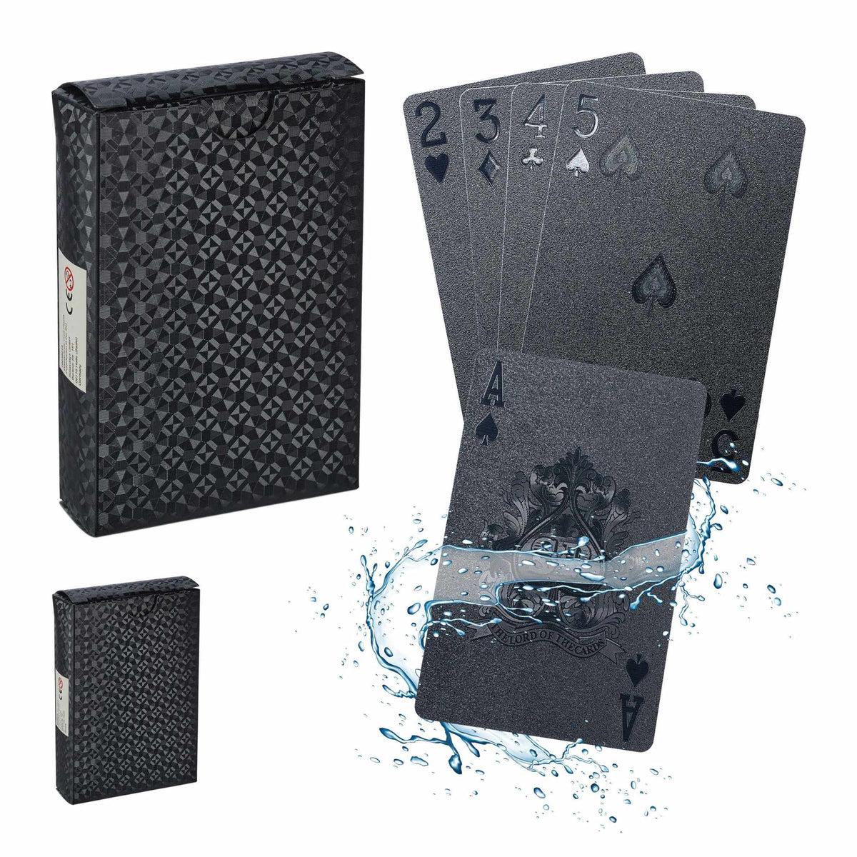 Waterproof poker cards 2 sets